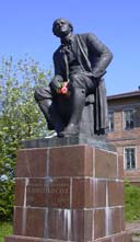 Памятник М. В. Ломоносову в селе Ломоносово